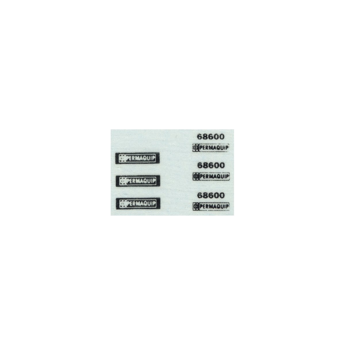 Vehicle Decal Set -- For Permaquip Welder′s Vehicle (247-7003, Sold Separately), HO, Custom Finishing 7803
