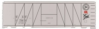 Railroad Decal Set -- Delaware & Hudson Cement Boxcar (Gray Car), HO, Tichy Train Group 10148