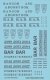 Railroad Decal Set -- Bangor & Aroostook Roadname Set (blue), HO, Tichy Train Group 10427