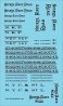 Railroad Decal Set -- Nickel Plate Road Roadname Set (black), N, Tichy Train Group 10418N