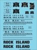 Railroad Decal Set -- Rock Island Roadname Set (black), N, Tichy Train Group 10424N