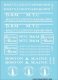 Railroad Decal Set -- Boston & Maine - MTC Roadname Set (white), N, Tichy Train Group 10415N