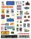 Dry Transfer Signs -- 1950s Signs & Posters, HO, Woodland Scenics 562
