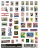 Dry Transfer Signs -- 1940s Signs & Posters, HO, Woodland Scenics 563
