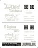 Dry Transfer Railroad Lettering Sets -- ATSF Boxcars - `El Capitan` & `Super Chief` w/Straight Li, HO, Woodland Scenics 604