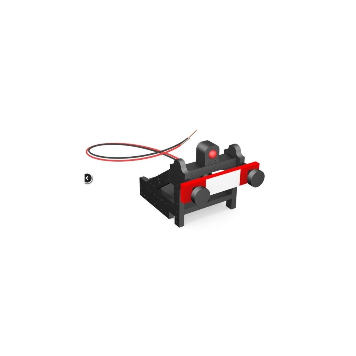 Buffer Stop w-Flashing Light - HO 1-87 Scale - Proses BF-HO-14