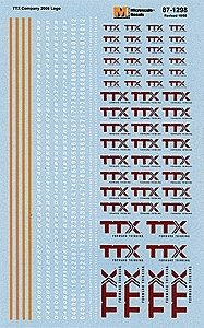 Trailer-Train - TTX -- Auto Racks, 2008-Present, HO, Microscale Industries Inc 871298