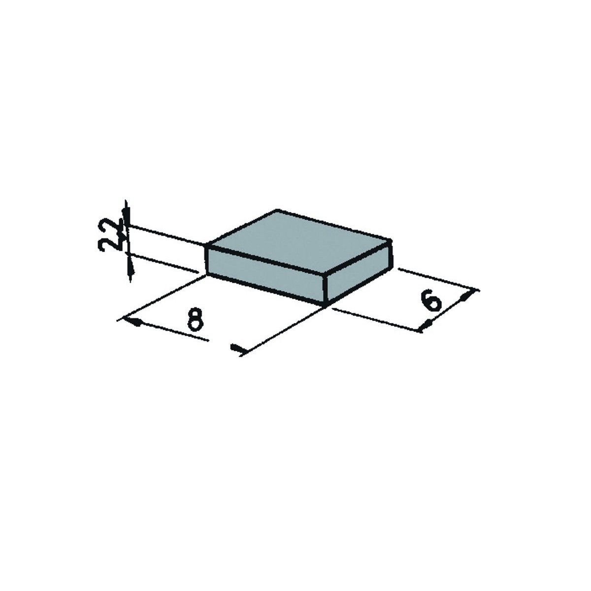 Magnets -- Magnete für Reed-Kontakte -- 6 pcs - All Scales - Roco 42256