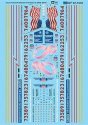 Railroad Decal Set -- Union Pacific ES44AC Pink Ribbon (Breast Cancer Awareness) & 50, HO, Microscale Industries Inc 871518