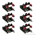 Wireless Bufffer Stop w-Light - 6 pack - HO-OO - Proses BF-HO-01-6