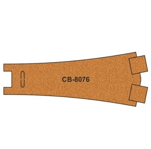 Pre-Cut Cork Bed - HO, OO - 10 pcs - Proses CB-8076