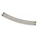 Curved track -- Gebogenes Gleis -- R4 - HO - Roco 42424
