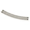 Curved track -- Gebogenes Gleis -- R4 - HO - Roco 42424
