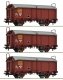 3 piece set: Sliding roof wagons, SNCF, HO, Roco 6600173