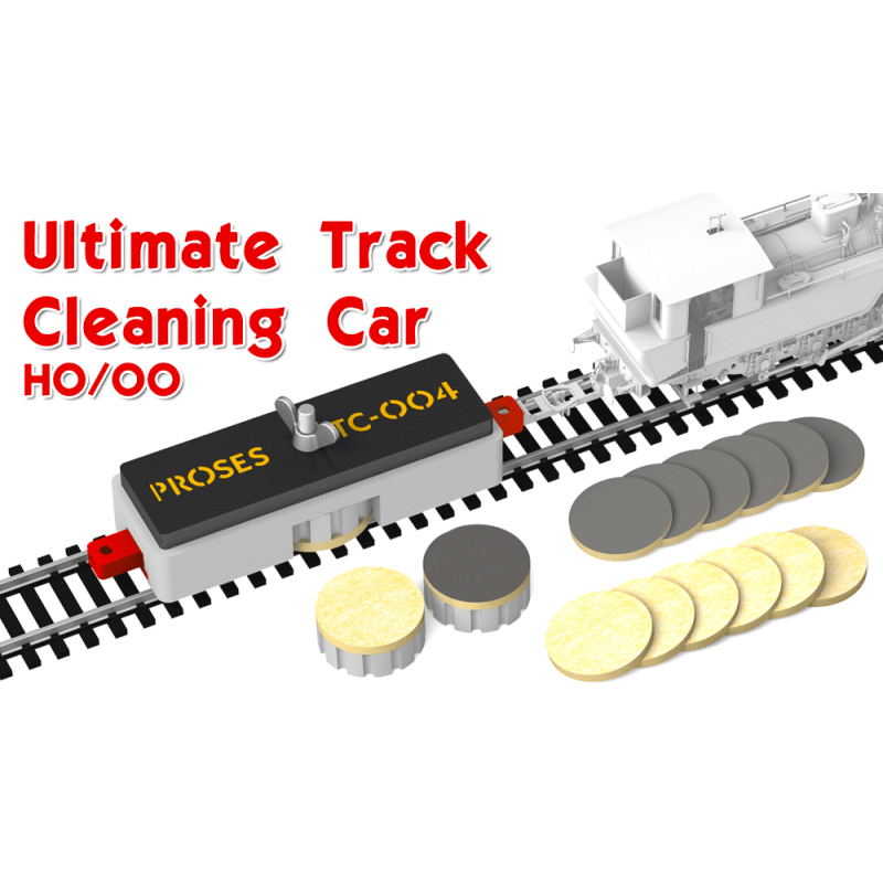 Ultimate Track Cleaning Car - HO-OO - Proses TC-004