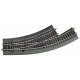 Curved turnout left -- Bogenweiche links -- BWI2-3 - HO - Roco Fleischmann 42556
