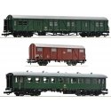 Passenger train Freilassing -- Personenzug Freilassing -- 3-piece set 1 - HO - Roco Fleischmann 74010