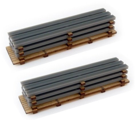 Steel Loads Kit - 2 pcs - HO-OO - Proses HL-K-06