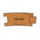 Pre-Cut Cork Bed - HO,OO - 10 pcs - Proses CB-643
