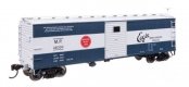 40′ Steel Boxcar with Murphy Ends - Ready to Run -- Missouri Pacific 48300, HO, WalthersMainline 41054