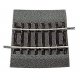 Curved track -- Gebogenes Gleis -- R3-1-4 7-5 - HO - Roco 42509