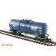 Tank car - wagon - for viscous petroleum products with UNI-TEMP system of a warming up of cargoes - HO - Onega 15-1443-1001