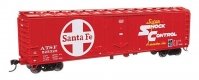 50′ PC&F Insulated Boxcar - Ready to Run -- Santa Fe 525325, HO, WalthersMainline 2846