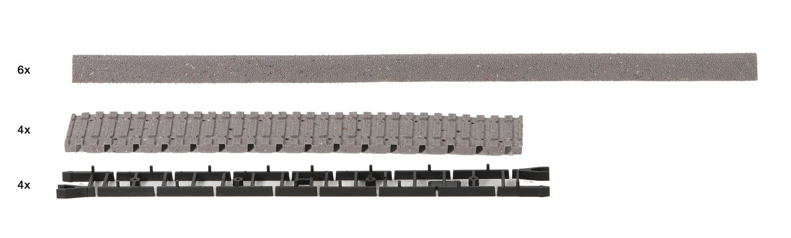 Track bed -- Gleisbettung -- HO - Roco Fleischmann 42660