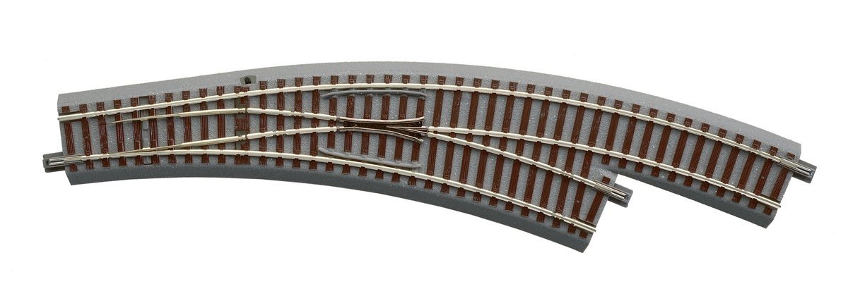 Curved turnout right -- Bogenweiche rechts -- R3-4 - HO - Roco 61155