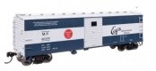 40′ Steel Boxcar with Murphy Ends - Ready to Run -- Missouri Pacific 48308, HO, WalthersMainline 41056