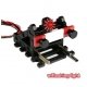 Buffer Stop with Flashing Light - Black - HO-OO - Proses BF-HO-12