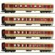 Passenger wagons - Jaffa-Express BB - 4 pcs set - H