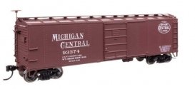 40′ Steel Boxcar with Murphy Ends - Ready to Run -- New York Central/Michigan Central 93374, HO, WalthersMainline 41058