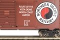 Pullman-Standard PS-1 40′ Steel Boxcar - Ready to Run - Silver Series(R) -- Northern Pacific, HO, Bachmann Industries 17015