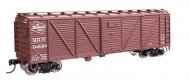 40′ ARA Single Sheathed Boxcar with Dreadnaught Ends - Ready to Run -- Milwaukee Road 714024, HO, WalthersMainline 40372