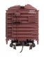 40′ ARA Single Sheathed Boxcar with Dreadnaught Ends - Ready to Run -- Milwaukee Road 714024, HO, WalthersMainline 40372