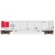 AeroFlo Coal Gondola II - Ready to Run - Value Line -- Wells Fargo Rail EFRX (aluminum, red), HO, Intermountain Railway Company
