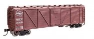 40′ ARA Single Sheathed Boxcar with Dreadnaught Ends - Ready to Run -- Milwaukee Road 714059, HO, WalthersMainline 40374