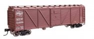 40′ ARA Single Sheathed Boxcar with Dreadnaught Ends - Ready to Run -- Milwaukee Road 714059, HO, WalthersMainline 40374