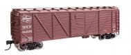 40′ ARA Single Sheathed Boxcar with Dreadnaught Ends - Ready to Run -- Milwaukee Road 714037, HO, WalthersMainline 40373