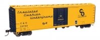 50′ PC&F Insulated Boxcar - Ready to Run -- Chesapeake & Ohio 22743, HO, WalthersMainline 2855