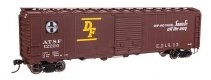 50` AAR Single Door Boxcar - Ready to Run -- Atchison, Topeka & Santa Fe 12220 (`The Route of t, HO, WalthersMainline 46501