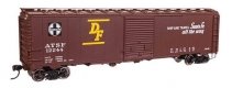 50′ AAR Single Door Boxcar - Ready to Run -- Santa Fe 12244, HO, WalthersMainline 46504