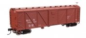 40′ ARA Single Sheathed Boxcar - Ready to Run -- Kansas City Southern 16460, HO, WalthersMainline 40717
