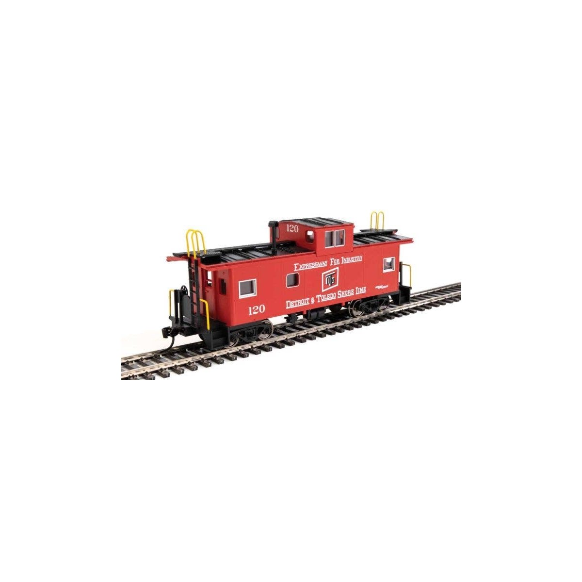 International Wide-Vision Caboose - Ready to Run -- Detroit & Toledo Shore Line 120, HO, WalthersMainline 8765