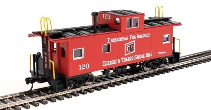 International Wide-Vision Caboose - Ready to Run -- Detroit & Toledo Shore Line 120, HO, WalthersMainline 8765