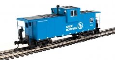 International Extended Wide-Vision Caboose - Ready to Run -- Great Northern X-154, HO, WalthersMainline 8717