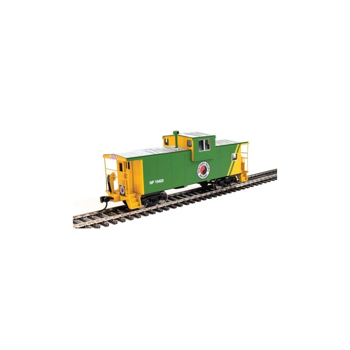 International Extended Wide-Vision Caboose - Ready to Run -- Northern Pacific 10423, HO, WalthersMainline 8719