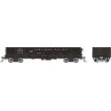 NP 40′ Drop-Bottom Gondola 6-Pack - Ready to Run -- Northern Pacific Set 1 (black, white, Pulpwood Service), HO, Rapido Trains