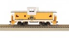 36′ Wide-Vision Caboose - Ready to Run - Silver Series(R) -- Denver & Rio Grande Western 151, HO, Bachmann Industries 17706